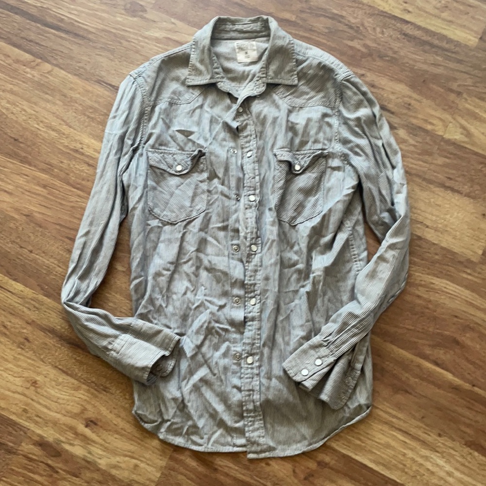 Mossimo pearl snap Western
